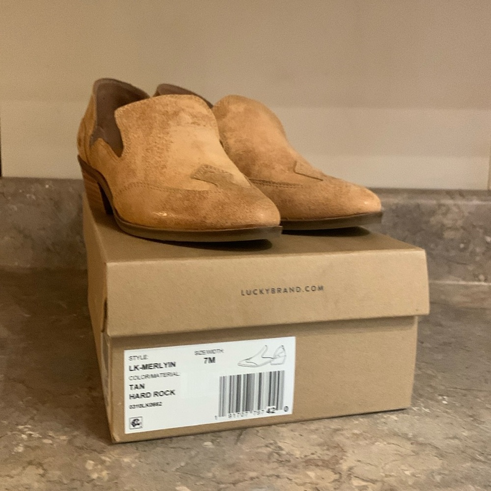 Lucky Brand Booties, like new